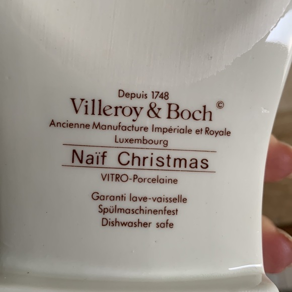 Villeroy & Boch NAIF CHRISTMAS Dish Shoe LAPLAU - Picture 8 of 8